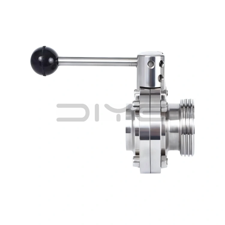 Hygienický škrticí ventil se závitem